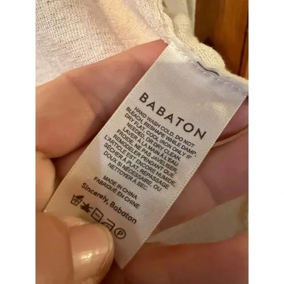 Aritzia BABATON XS open front cardigan classic traditional minimalistic modern - Picture 4 of 6